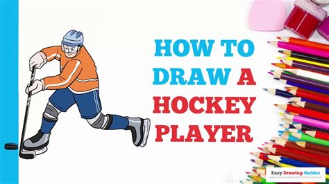 How To Draw A Hockey Goalie