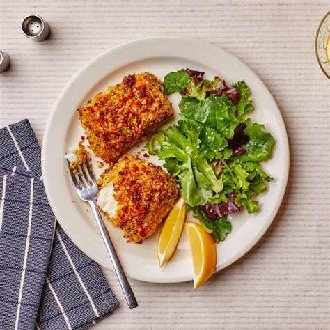 Stuffing-Crusted Fish Recipe | Bon Appétit