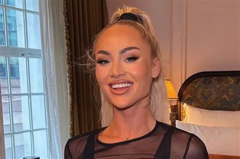 Glam Footballer Alisha Lehmann Risks Instagram Ban With See Through Lingerie Snap Daily Star