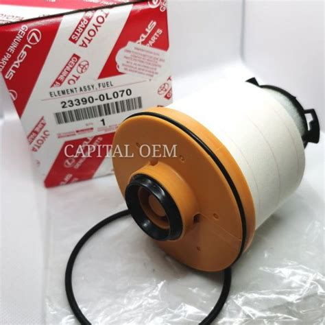 23390 0l070 Toyota Hilux Revo Rocco Diesel Filter Gun125 Gun126 Fuel Filter Shopee Malaysia