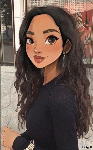 Brunette Cartoon Girl Wallpapers To Use As Your Profile Picture Artofit