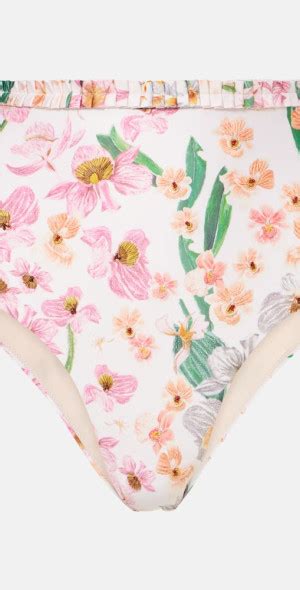 Agua By Agua Bendita Nopal Jardinera High Rise Bikini Bottom