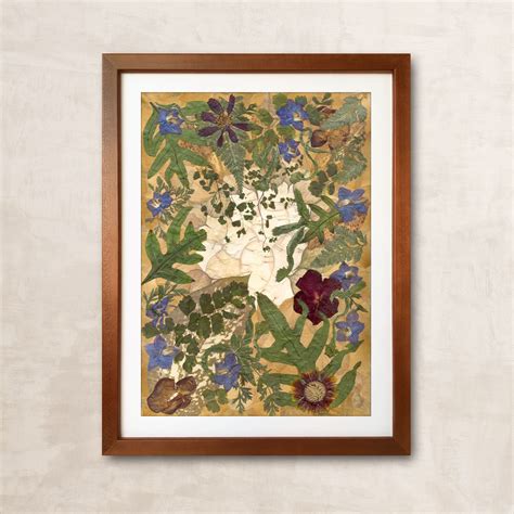 Dried Flowers Fantasy Dried Flower Art Floral Wall Art Framed - Etsy ...