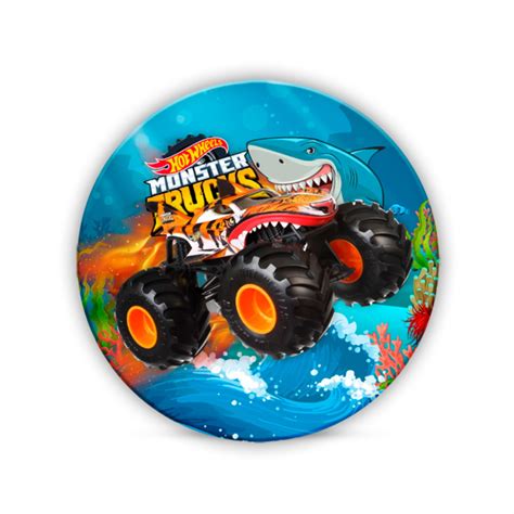 Painel Redondo Sublimado Hot Wheels Elo Produtos Especiais