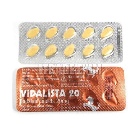 Vidalista 20mg Tablets at Rs 5 / Pill in Nagpur | Itrade Exim