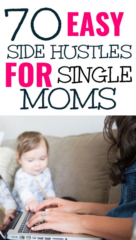 Side Hustles For Single Moms In