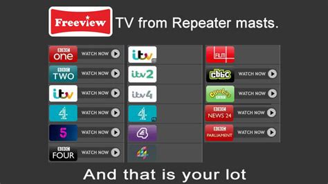 Petition · HM Government : Provide all UK Freeview channels to 100% of ...