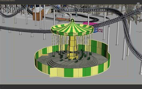 Amusement Park 3d Model 20 Max Free3d