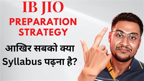 Ib Jio Preparation Strategy Expected Exam Date Complete Syllabus