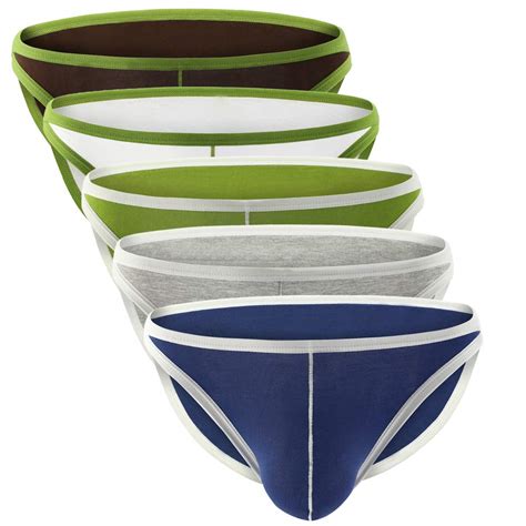 Buy Summer Code Mens Micro Modal Briefs Low Rise Sexy Bikini Underwear Pack Online At