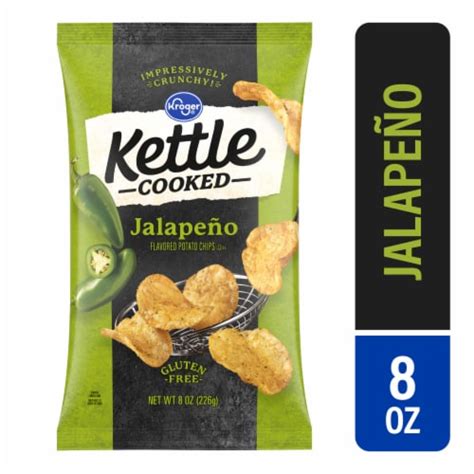 Kroger® Jalapeno Kettle Potato Chips, 8 oz - Kroger