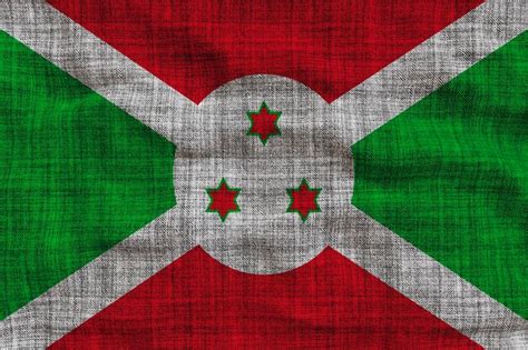 Premium Photo | National flag of Burundi Background with flag of Burundi