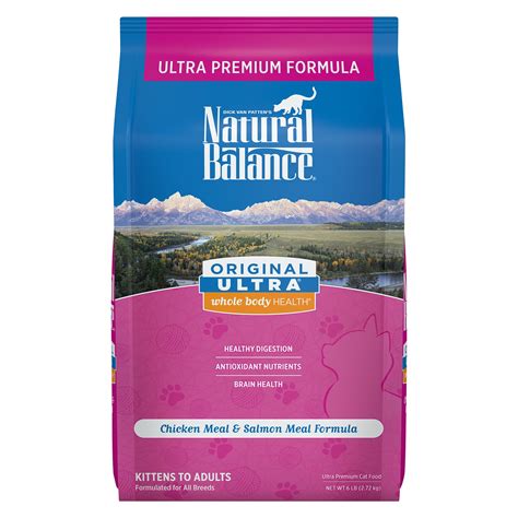 Natural Balance Original Ultra Whole Body Health Cat Food - Gluten Free ...