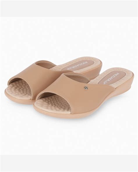 Riachuelo Tamanco Camila Rasteira Nude Claro