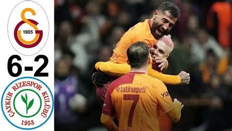 Galatasaray Vs Rizespor 6 2 Full Match Highlights 2024 Video Dailymotion