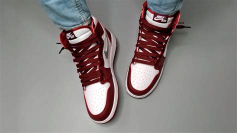 How To Lace Jordan 1 High Loose Bar Lacing Youtube
