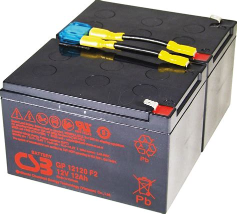 CSB SCD6: Replacement battery suitable for APC RBC6 at reichelt elektronik