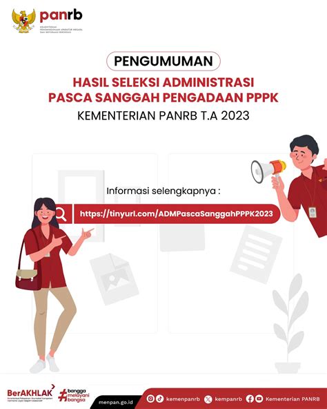 Pasca Sanggah Telah Diumumkan Pelamar Pppk Kementerian Panrb Lolos