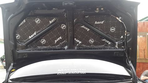 Виброизоляция крышки багажника — Toyota Chaser (100), 2,5 л, 2000 года ...