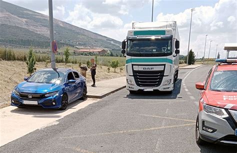 Interceptado En La Ap Un Conductor Positivo En Drogas Que Viajaba