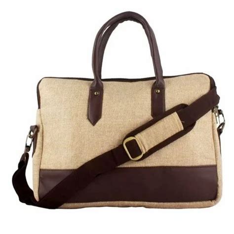 Brown Jute Office Laptop Bag Compatible Laptop Size Inch At Rs