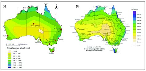 Spatial Distribution Of Rainfall Across Australia Considering A