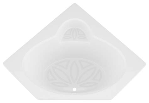 Atlantis Whirlpools Sublime 60 X 60 Corner Soaking Drop In Bathtub