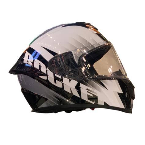 Joe Rocket Rkt Atomic White Black Cascos Cerrados