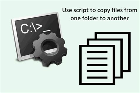 create script  copy files   folder    win