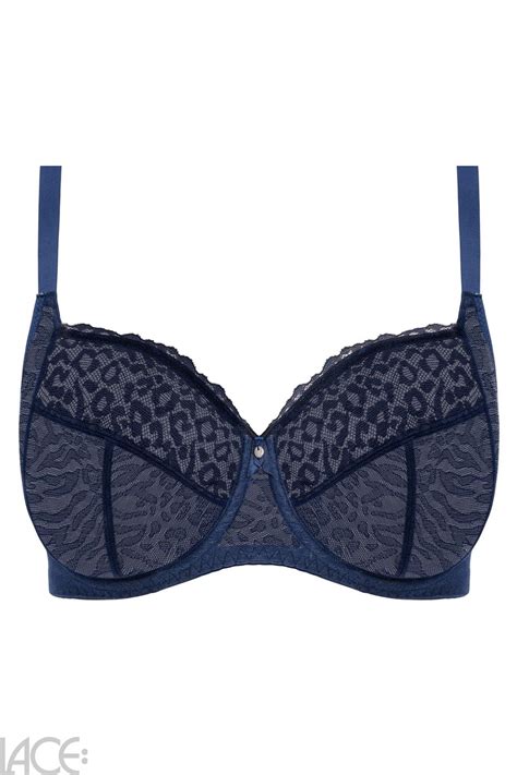 Freya Lingerie Catwalk Bra F K Cup Midnight Lace Lingerie