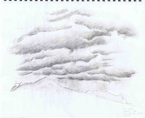 Cirrus Clouds Drawing at PaintingValley.com | Explore collection of ...