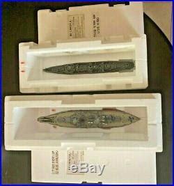 2 Uss Arizona & Kidd Danbury Mint Ship Model Signed 4 Survivors L. E. 178/2500 | arizona