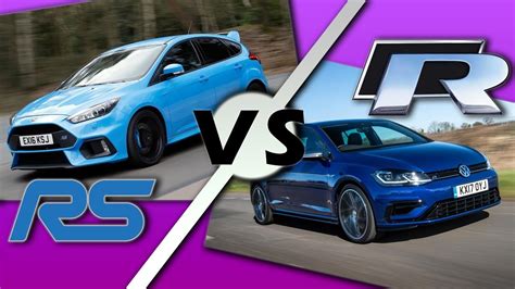 Focus Rs Vs Golf R Best Value For Money Youtube