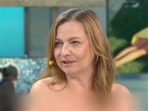 Naked Woman Appears On Gmb To Debate Nude Sunbathing Its Just A Body