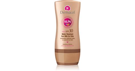 Dermacol Sun Water Resistant Wasserfeste Br Unungsmilch F R Kinder Spf