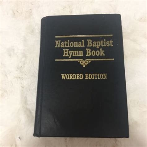 National Baptist hymn book worded edition | #4624264571