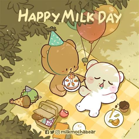 Pin By Van Chris On Milk Mocha Cute Bear Drawings Milk Mocha Bear