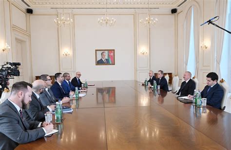 President Ilham Aliyev Receives Osce Delegation Led By Its Chair In