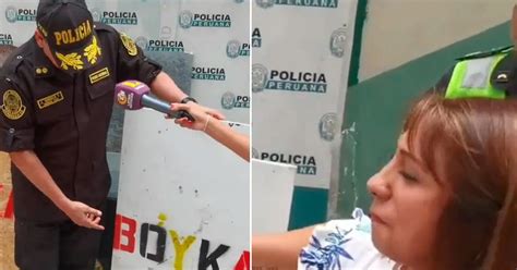 Periodista de Latina aguanta la risa EN VIVO tras escuchar a general PNP con su explicación de