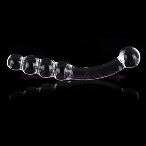 Gode En Verre Pyrex Pour Femme Faux P Nis Perles Anales En Cristal Plug Anal Masseur De