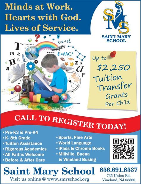 Saint Mary School Saint Mary School Tuition Assistance School