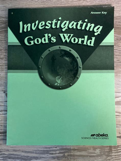 Abeka Investigating Gods World Answer Key 4th Ed Homeschool Central