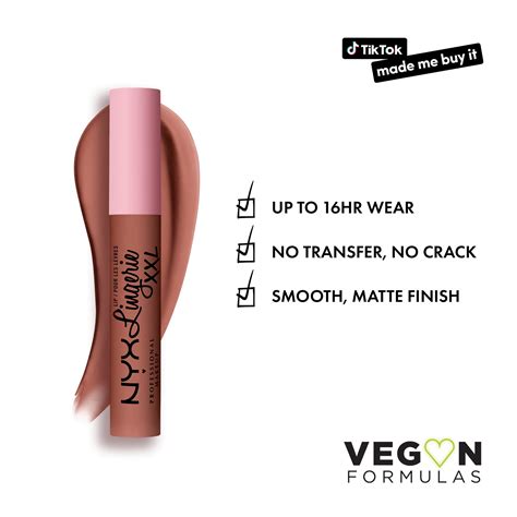 Buy NYX Professional Makeup Lip Lingerie XXL Matte Liquid Lipstick