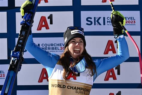 Marta Bassino Oro In Superg Ai Mondiali Di Sci Battuta Mikaela Shiffrin