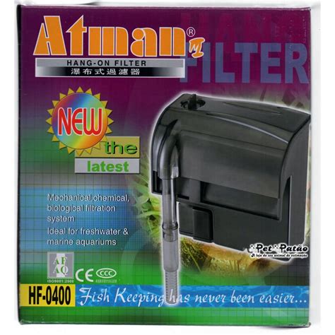 Filtro Externo Atman Hf-0400 110v - Agro Aves
