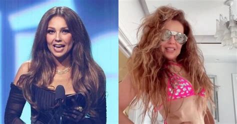 Thal A Cantante Se Luce En Bikini A Sus A Os Video