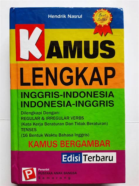 Kamus Lengkap Besar Bahasa Inggris - PAB | Lazada Indonesia