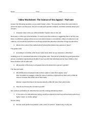 Unveiling The Science Of Sex Appeal Insights Revealed Course Hero