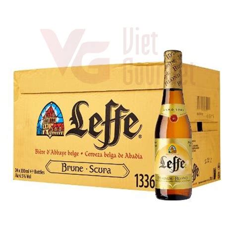 Th Ng Chai Bia Leffe Blonde Leffe V Ng Bia Th Y Tu Nh P Kh U B Ml Chai Shopee