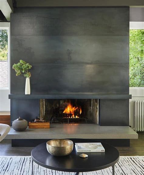 Black Slate Tile Fireplace Fireplace Guide By Linda